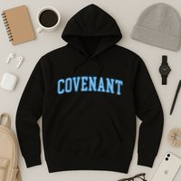 Retro Personalized Covenant Name Arch Vintage College Arch Varsity University Hoodie