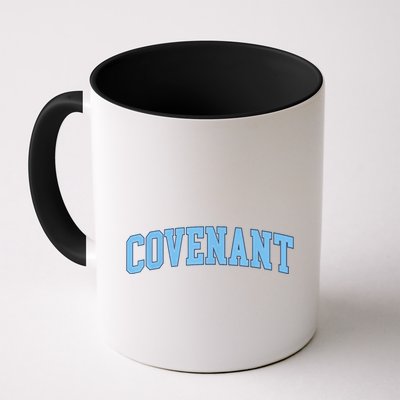 Retro Personalized Covenant Name Arch Vintage College Arch Varsity University Mug