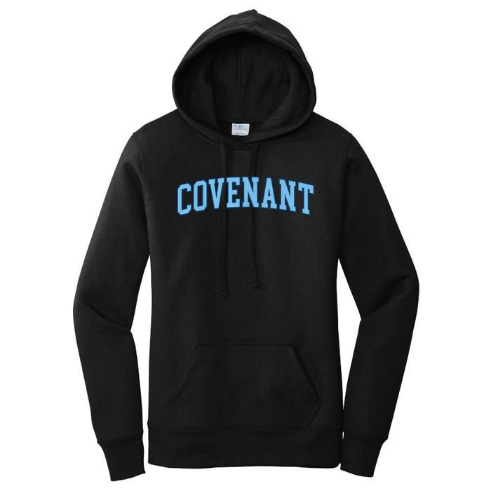 Retro Personalized Covenant Name Arch Vintage College Arch Varsity University Women's Pullover Hoodie