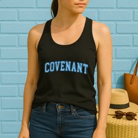 Retro Personalized Covenant Name Arch Vintage College Arch Varsity University Womens Tank Top