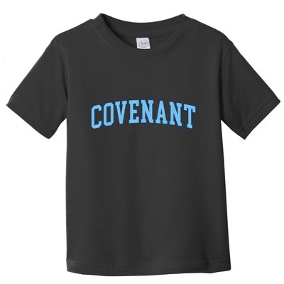 Retro Personalized Covenant Name Arch Vintage College Arch Varsity University Toddler T-Shirt