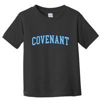 Retro Personalized Covenant Name Arch Vintage College Arch Varsity University Toddler T-Shirt