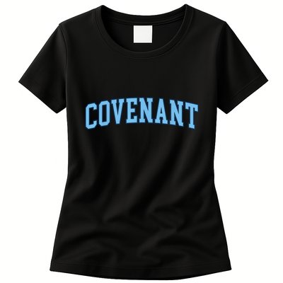 Retro Personalized Covenant Name Arch Vintage College Arch Varsity University Womens T-Shirt