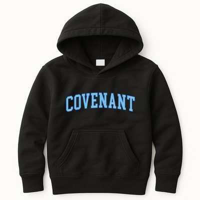 Retro Personalized Covenant Name Arch Vintage College Arch Varsity University Kids Hoodie