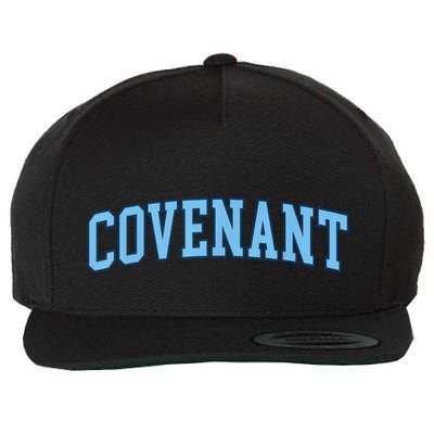 Retro Personalized Covenant Name Arch Vintage College Arch Varsity University Wool Snapback Cap