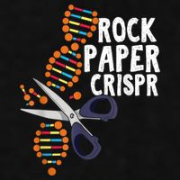 Rock Paper Crispr DNA Biologist Genetic Engineering Science Ladies PosiCharge Tri-Blend Wicking Tank