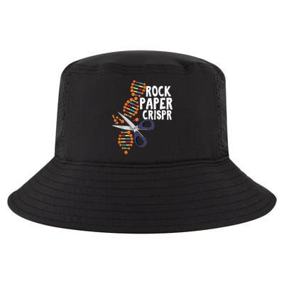 Rock Paper Crispr DNA Biologist Genetic Engineering Science Cool Comfort Performance Bucket Hat