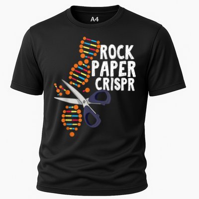 Rock Paper Crispr DNA Biologist Genetic Engineering Science Performance Shirt