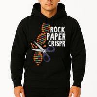 Rock Paper Crispr DNA Biologist Genetic Engineering Science Hoodie