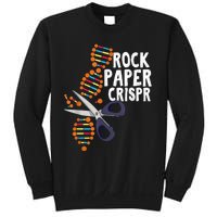 Rock Paper Crispr DNA Biologist Genetic Engineering Science Sweatshirt