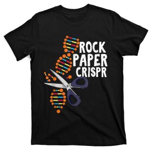 Rock Paper Crispr DNA Biologist Genetic Engineering Science T-Shirt