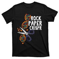 Rock Paper Crispr DNA Biologist Genetic Engineering Science T-Shirt