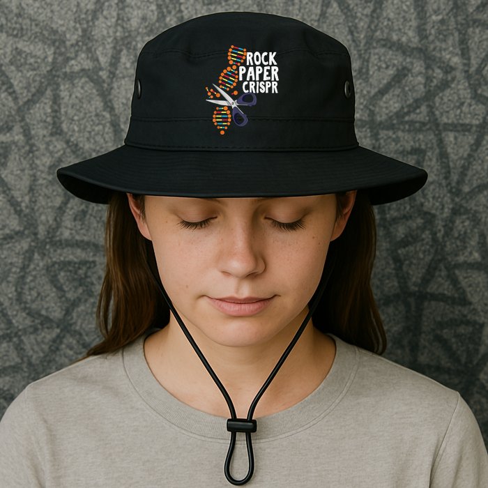 Rock Paper Crispr DNA Biologist Genetic Engineering Science Bucket Hat
