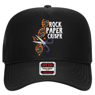Rock Paper Crispr DNA Biologist Genetic Engineering Science Trucker Hat