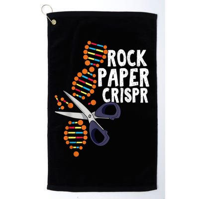 Rock Paper Crispr DNA Biologist Genetic Engineering Science Golf Towel