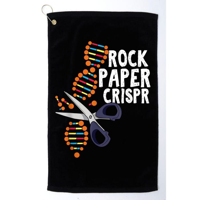 Rock Paper Crispr DNA Biologist Genetic Engineering Science Golf Towel