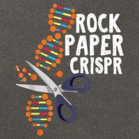 Rock Paper Crispr DNA Biologist Genetic Engineering Science Cotton Canvas Backpack