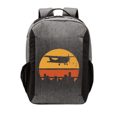 Retro Pilot C172 Flying Gift Vector Backpack