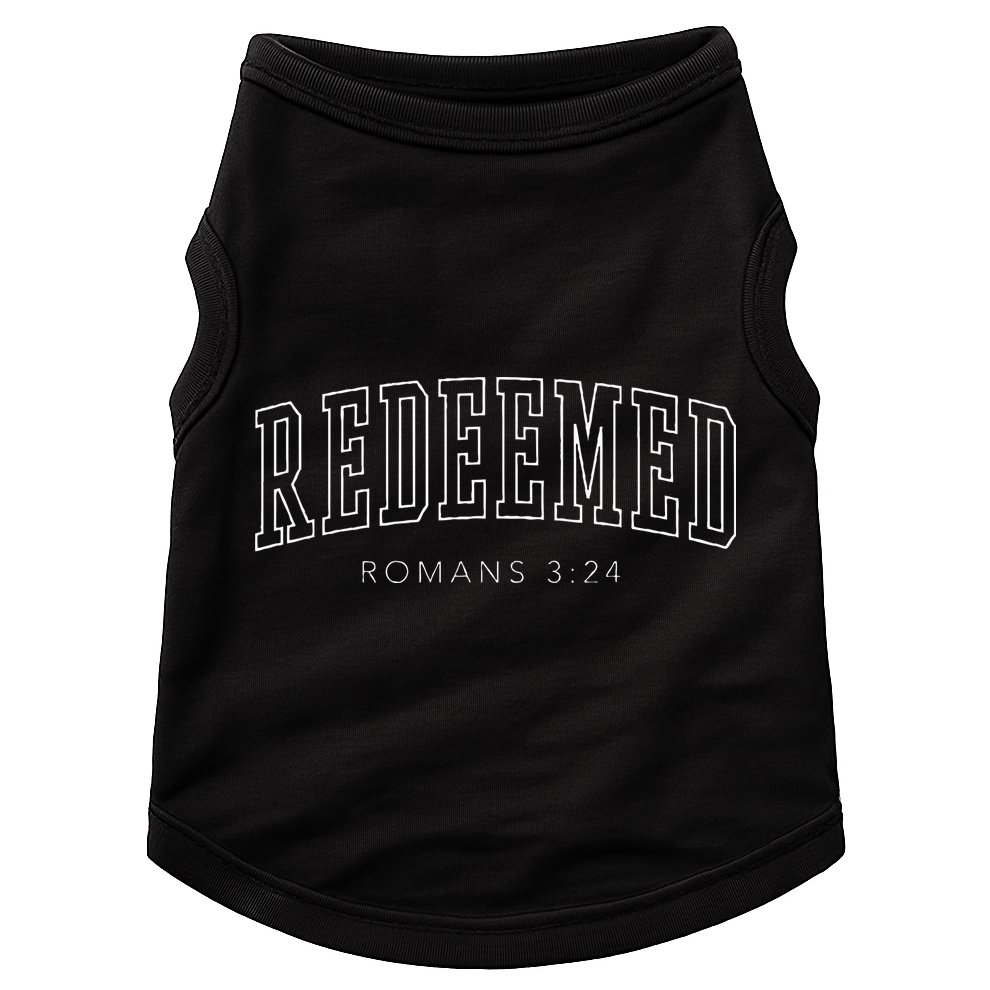 Redeemed Preppy Christian Aesthetic Doggie Tank