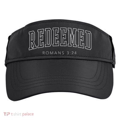 Redeemed Preppy Christian Aesthetic Adult Drive Performance Visor