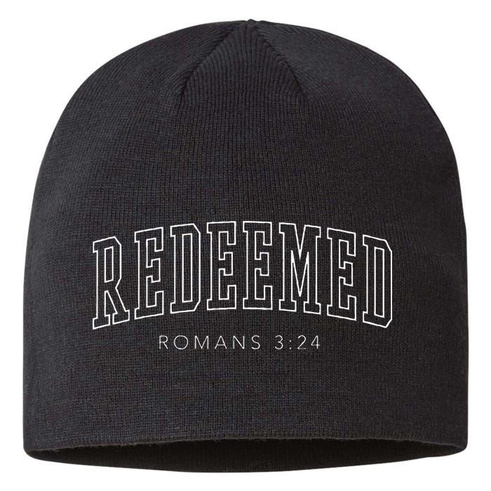 Redeemed Preppy Christian Aesthetic Sustainable Beanie