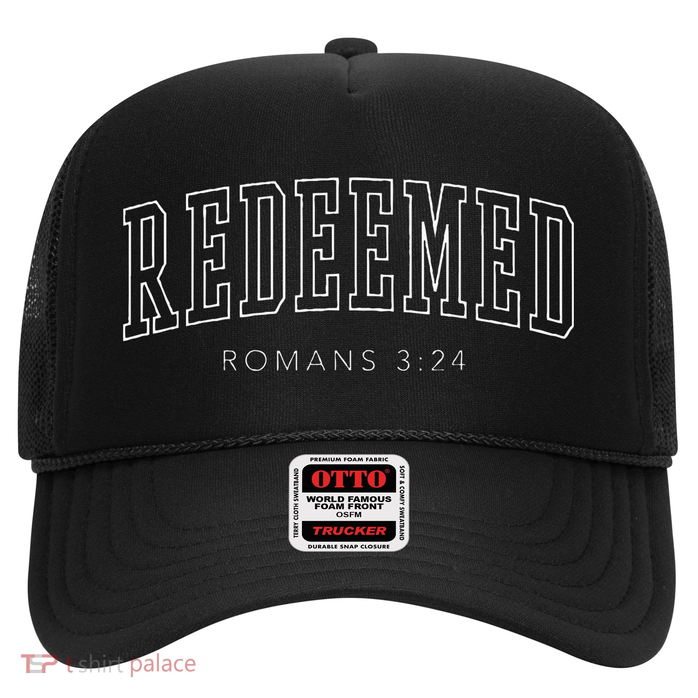 Redeemed Preppy Christian Aesthetic Trucker Hat