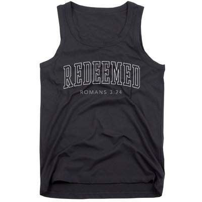 Redeemed Preppy Christian Aesthetic Tank Top