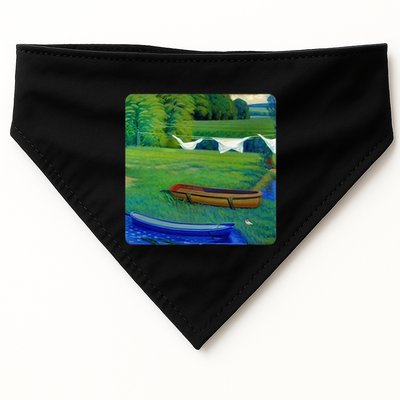 Rare Pepe Crypto USA-Made Doggie Bandana