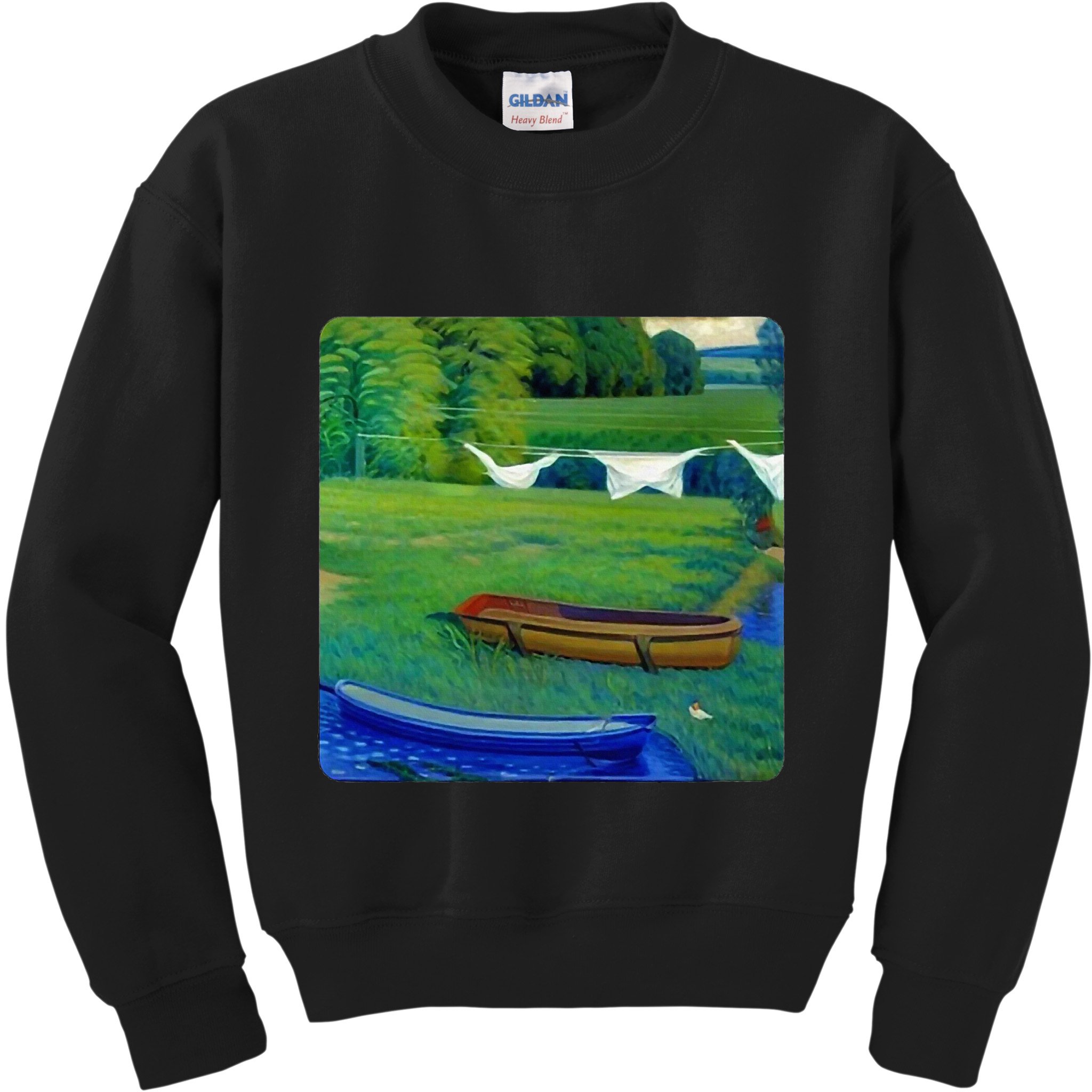 Rare Pepe Crypto Kids Sweatshirt