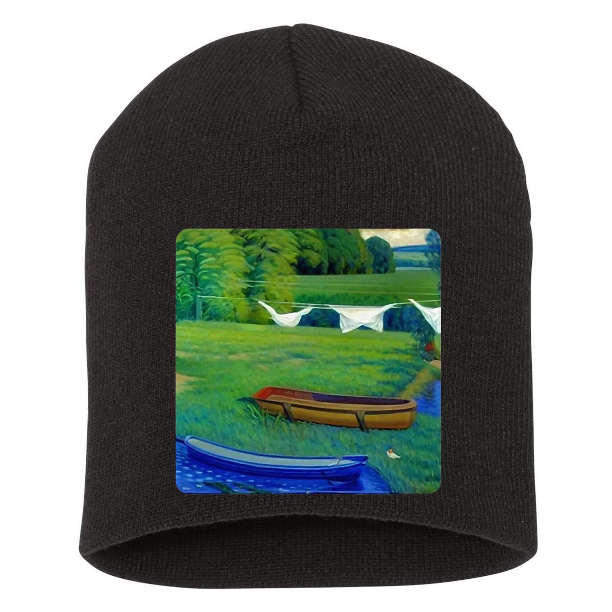 Rare Pepe Crypto Short Acrylic Beanie