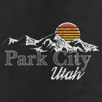 Retro Park City Utah Mountain Beanie