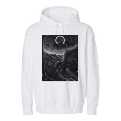 Rogue Print Co Fellowship Joshua Mcquary Garment-Dyed Fleece Hoodie