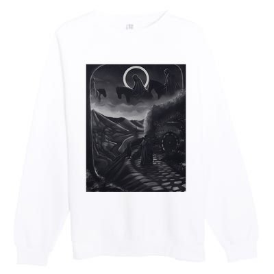 Rogue Print Co Fellowship Joshua Mcquary Premium Crewneck Sweatshirt