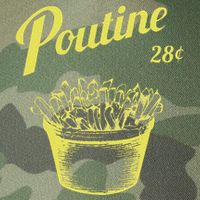 Retro Poutine Canada Montreal Legacy Tie Dye Trucker Hat