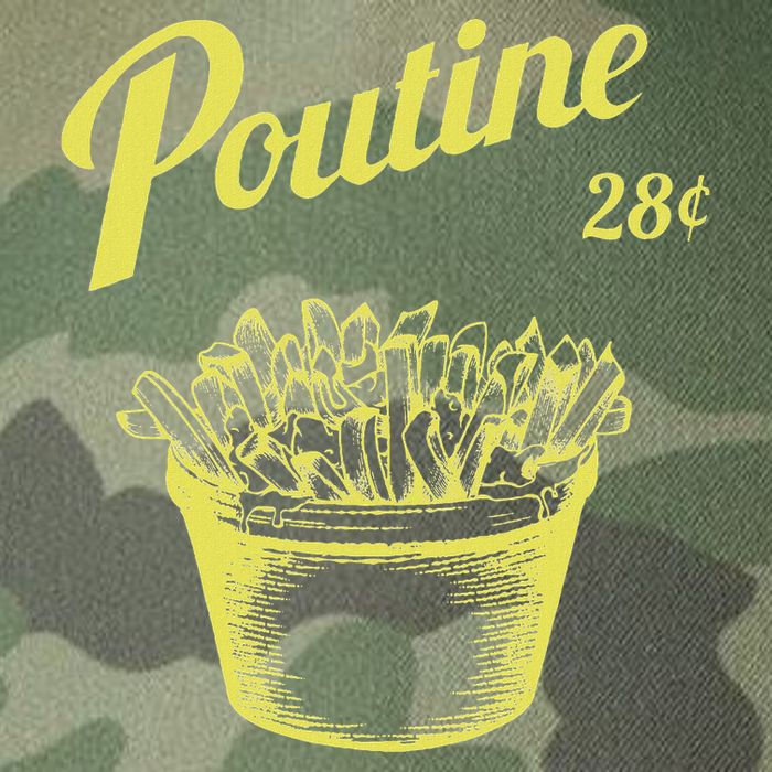Retro Poutine Canada Montreal Legacy Tie Dye Trucker Hat