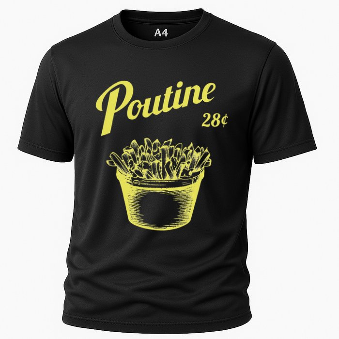Retro Poutine Canada Montreal Performance Shirt