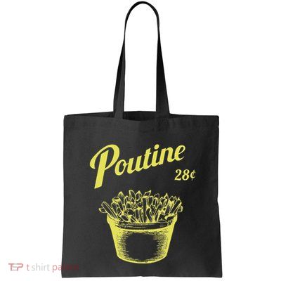 Retro Poutine Canada Montreal Bag