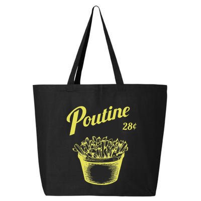 Retro Poutine Canada Montreal 25L Jumbo Tote