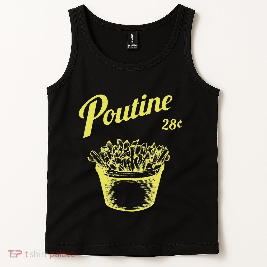 Retro Poutine Canada Montreal Tank Top