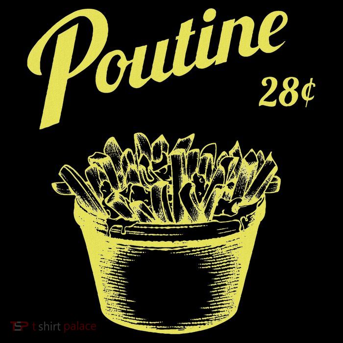 Retro Poutine Canada Montreal Tank Top