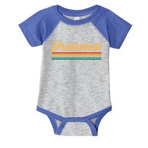 Retro Pickleball Cool Gift Infant Baby Jersey Bodysuit