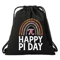 Rainbow Pi Day Mathematician Happy Pi Day March 14th 3 14 Pi Great Gift Drawstring Bag