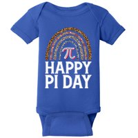 Rainbow Pi Day Mathematician Happy Pi Day March 14th 3 14 Pi Great Gift Baby Bodysuit