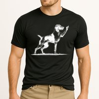 Rude Pointer Dog Asshole German Shorthaired Pointer Dog Performance Shirt