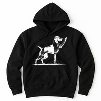 Rude Pointer Dog Asshole German Shorthaired Pointer Dog Hoodie