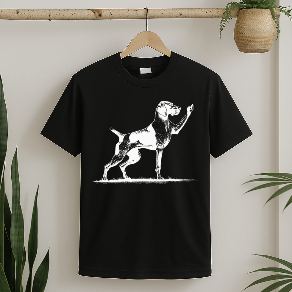 Rude Pointer Dog Asshole German Shorthaired Pointer Dog T-Shirt