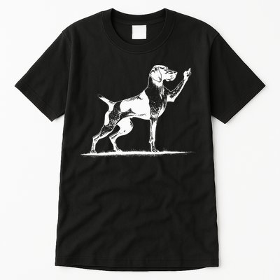 Rude Pointer Dog Asshole German Shorthaired Pointer Dog Tall T-Shirt