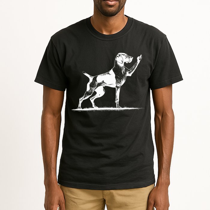 Rude Pointer Dog Asshole German Shorthaired Pointer Dog Tall T-Shirt