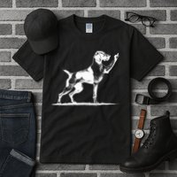 Rude Pointer Dog Asshole German Shorthaired Pointer Dog Tall T-Shirt