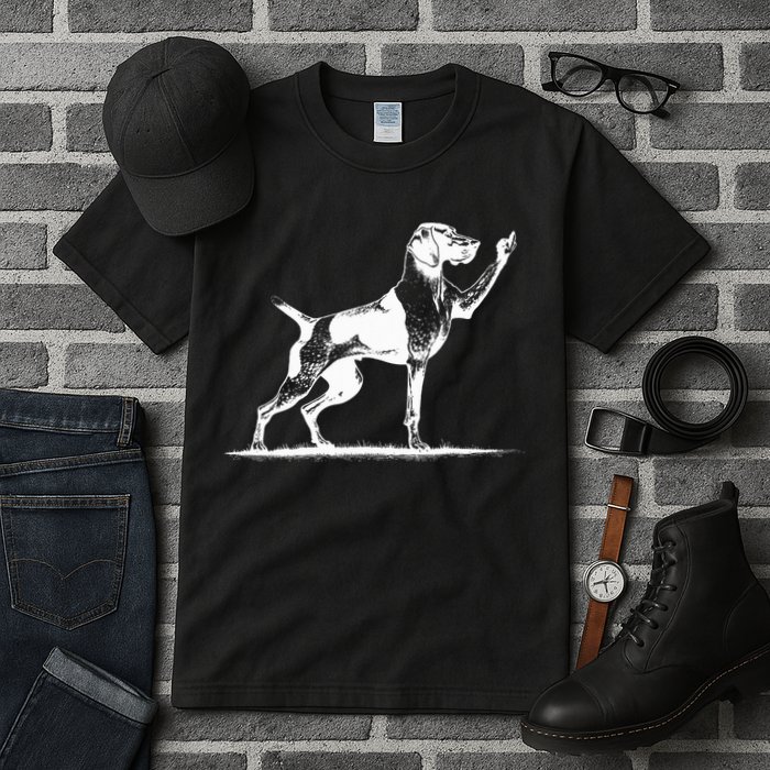Rude Pointer Dog Asshole German Shorthaired Pointer Dog Tall T-Shirt